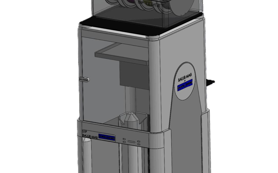 BALUB MAB! Upside-down 3D printing